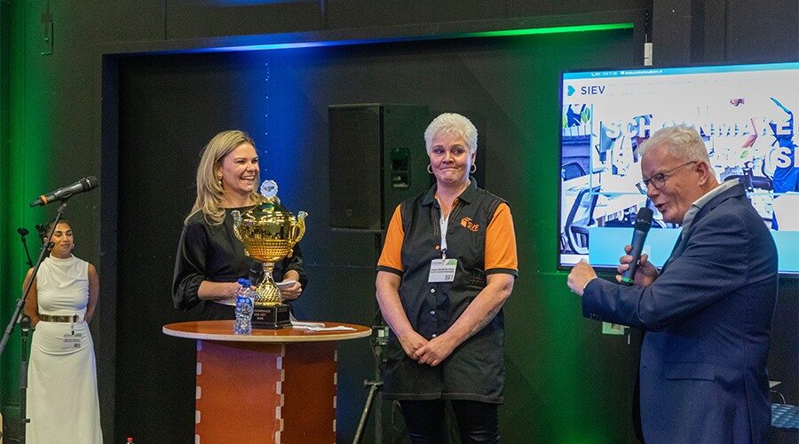 Lovende woorden voor Jolanda Reedijk.