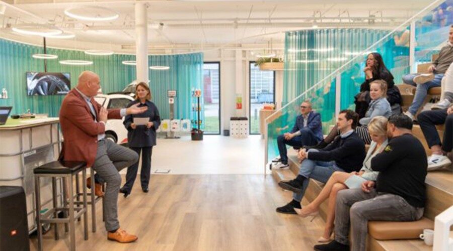 SIEV-voorzitter Paul Fok aan het woord.