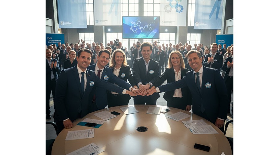 Foto ter illustratie van verbondenheid.