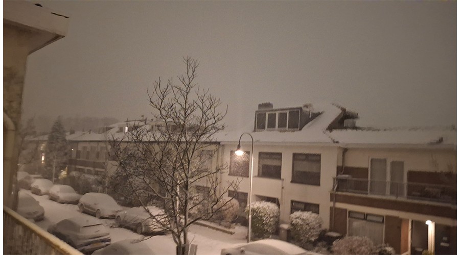 De straten zijn moeilijk toegankelijk.